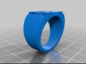 Byr Masonik yüzük (Plastik Aparattır!!!) 3D thumbnail 1