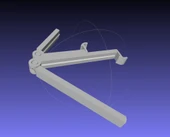 Byr Çift çanta klibi (Sadece Plastik Aparattır!!!) 3D - 2