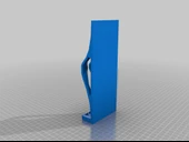 Byr Diş fırçası duvara monte tutucu (Sadece Plastik Aparattır!!!) 3D - 3