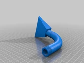 Byr Dış dişli duş başlığı G1/2" (Sadece Plastik Aparattır!!!) 3D thumbnail 1