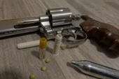 Revolver için 6 mm Airsoft mermi kovanları (maks. 3 joule) (Plastik Aparattır!!!) - 1