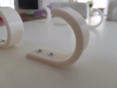 Byr Yapışan film ve folyo için dolap kapı askıları (Sadece Plastik Aparattır!!!) 3D - 4