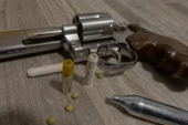 Revolver için 6 mm Airsoft mermi kovanları (maks. 3 joule) (Plastik Aparattır!!!) - 2