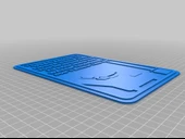 Byr EVDE KALIN VE TELEVİZYON İZLEYİN - CORONAVİRÜS, işaret (Sadece Plastik Aparattır!!!) 3D - 3