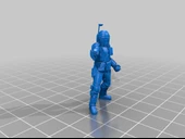 Byr Mandalor Karakteri (Silahşör Pilotu) (Plastik Aparattır!!!) 3D - 2