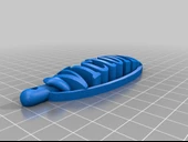 Byr Victoria the cna anahtarlık adı etiketi (Plastik Aparattır!!!) 3D - 4