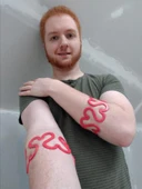 Byr Sevgililer Günü Yaşayan Menteşe Kalp Bilezik (Sadece Plastik Aparattır!!!) 3D thumbnail 2