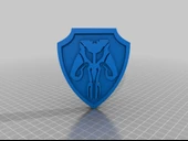 Byr Mandalor Mitosaur Rozeti (Sadece Plastik Aparattır!!!) 3D - 1
