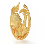 Byr Kaplan Kolye (Plastik Aparattır!!!) 3D thumbnail 1