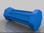 Byr Sekizgen Gotik Sütun (Sadece Plastik Aparattır!!!) 3D - 1