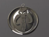 Byr Boba Fett Mandalor Mythosaur Yüksek Rölyef Süsü (Sadece Plastik Aparattır!!!) 3D - 2