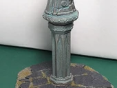 Byr Sekizgen Gotik Sütun (Sadece Plastik Aparattır!!!) 3D - 2