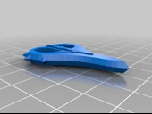 Byr Kaderin Mızrak Ucu/Büyük Düzen Brynhildr'in Kolyeler/Anahtarlıklar için Romantia Kolyesi (Plastik Aparattır!!!) 3D thumbnail 3