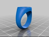 Byr Ying Yang Yüzük (Plastik Aparattır!!!) 3D thumbnail 5