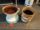 Byr Hario V60 Boyut 01 (Küçük) Damla Taban (Sadece Plastik Aparattır!!!) 3D - 2