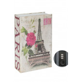 MÜHLEN Secret Safe PARIS 240-P Büyük Boy Kitap Şekli Gizli & Şifreli Para ve Değerli Eşya Kasası - 1