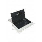 MÜHLEN Secret Safe PARIS 240-P Büyük Boy Kitap Şekli Gizli & Şifreli Para ve Değerli Eşya Kasası - 4