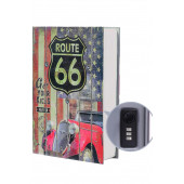 MÜHLEN Secret Safe ROUTE 265-R En Büyük Boy Kitap Şekli Gizli & Şifreli Para ve Değerli Eşya Kasası - 2