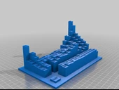 Byr İyonlaşma potansiyelini gösteren periyodik tablo (Plastik Aparattır!!!) 3D thumbnail 1