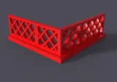 Lego uyumlu köşe çiti (Plastik Aparattır!!!) - 3