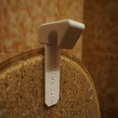 Byr Piss-Up Klozet Kapağı Mandalı (Sadece Plastik Aparattır!!!) 3D - 1