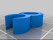 Byr Siemens EQ.6 Süt hortumu tutucusu (Plastik Aparattır!!!) 3D - 1
