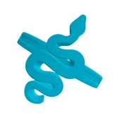 Byr KTFRD06 Telkari Yılan Geometrik Yüzük 3D tasarım Takı (Plastik Aparattır!!!) 3D thumbnail 3