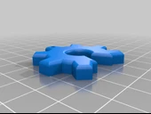 Byr açık kaynak dişli kolye (Plastik Aparattır!!!) 3D thumbnail 3