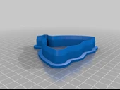 Byr Elbise Çerez Kesici (Sadece Plastik Aparattır!!!) 3D - 3