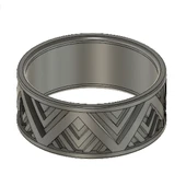 Byr Geometrik Yüzük (Plastik Aparattır!!!) 3D thumbnail 1