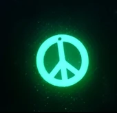 Byr Anahtar Yüzük Barış işareti (Plastik Aparattır!!!) 3D thumbnail 4