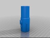 Byr Dyson V10 adaptörü (Sadece Plastik Aparattır!!!) 3D - 3