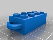 TIM Brick Anahtarlık (LEGO Brick Anahtarlık) LEGO Uyumlu (Plastik Aparattır!!!) - 2