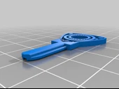 Byr Wankel Dolap anahtarı S23W modeli (Plastik Aparattır!!!) 3D - 3