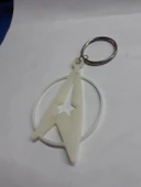 yıldız trek anahtarlık (Plastik Aparattır!!!) - 3