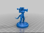 Cleave - Tiefling Barbar - Zindanlar ve Ejderhalar DnD Mini (Plastik Aparattır!!!) - 2