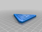 Byr Harry Potter diş fırçası sıkacağı ölüm yadigarları (Sadece Plastik Aparattır!!!) 3D - 1