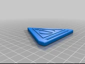 Byr Harry Potter diş fırçası sıkacağı ölüm yadigarları (Sadece Plastik Aparattır!!!) 3D - 2