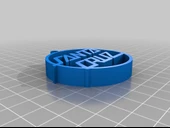 Byr Santa Cruz Keychain/Kolye (Sadece Plastik Aparattır!!!) 3D thumbnail 2