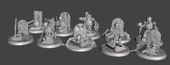 28mm Undead Skeleton Warrior - Mezardan Tırmanma 1 (Plastik Aparattır!!!) - 5