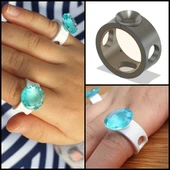 Byr Çocuk Pırlanta Yüzük (Plastik Aparattır!!!) 3D thumbnail 1