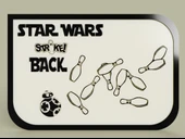 StarWars - BB8 - Bowling - Empire Strike Back (Plastik Aparattır!!!) - 2