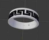 Byr Roma Desenli Yüzük (Plastik Aparattır!!!) 3D thumbnail 4