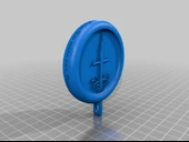 Byr Yüzüklerin Efendisi Kolye (Sadece Plastik Aparattır!!!) 3D thumbnail 3