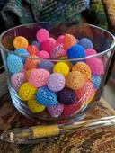 Byr Voronoi Tarzı Paskalya Yumurtası Küpe (Plastik Aparattır!!!) 3D - 3