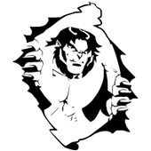 X-Men Canavar Şablonu (Plastik Aparattır!!!) - 2