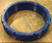 Byr Bilezik #2 mavi (Sadece Plastik Aparattır!!!) 3D thumbnail 1