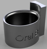 Byr Oral-B için tutucu (Sadece Plastik Aparattır!!!) 3D thumbnail 2