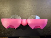 Byr Yemyeşil şampuan ve saç kremi Bar Tutucu (Sadece Plastik Aparattır!!!) 3D - 2