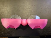 Byr Yemyeşil şampuan ve saç kremi Bar Tutucu (Sadece Plastik Aparattır!!!) 3D - 1